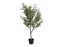 Árvore, planta, arbusto artificial oliveira A.120 x D.40 cm verde - HUESCA