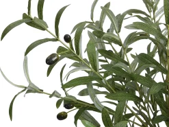 Árvore, planta, arbusto artificial oliveira A.120 x D.40 cm verde - HUESCA