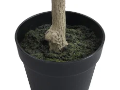 Árvore, planta, arbusto artificial oliveira A.120 x D.40 cm verde - HUESCA