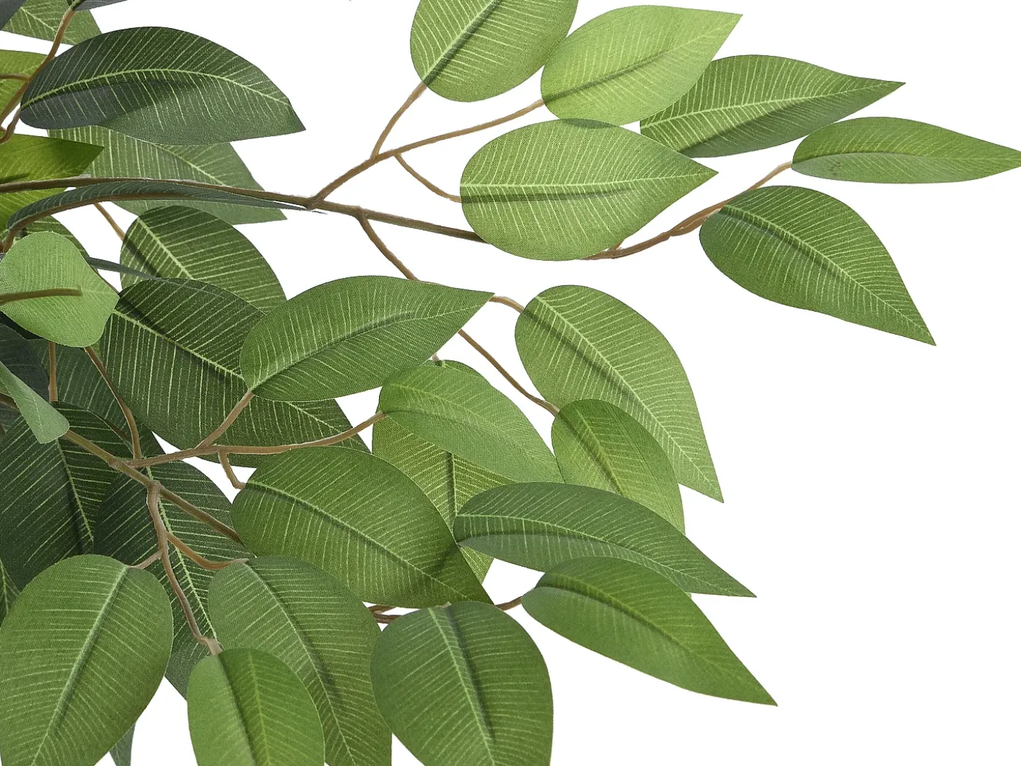 Árvore, planta, arbusto artificial fícus A. 180 x L. 60 cm verde - VALOPA