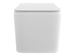 Sanita suspensa em cerâmica branco fosco sem rebordo C51,5 x A34 cm CLEMONA