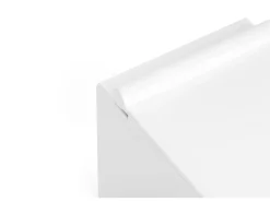 Sanita suspensa em cerâmica branco sem borda interna C51,5 x A34 cm CLEMONA