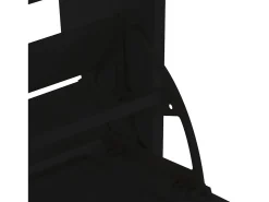 Sapateira moderna - 4 compartimentos rebatíveis - Preto