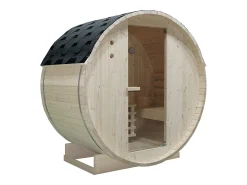 Sauna de exterior 2 lugares, C185 x L120 x A190 cm, ISOKYRO
