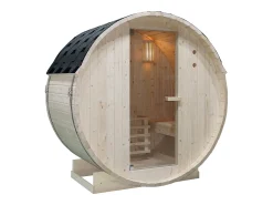 Sauna de exterior 2 lugares, C185 x L120 x A190 cm, ISOKYRO