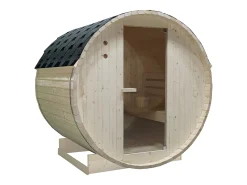 Sauna de exterior 4 lugares, C185 x L180 x A190 cm, ISOKYRO
