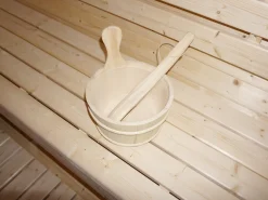 Sauna de exterior 6 lugares, C185 x L220 x A190 cm, ISOKYRO
