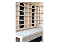 Sauna Infravermelha de Luxo 3/4 Lugares com Acessórios e Cromoterapia