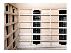 Sauna Infravermelha de Luxo 3/4 Lugares com Acessórios e Cromoterapia