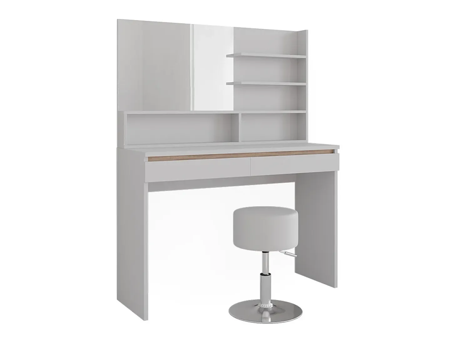 Schminktisch branco 120x41.8x83 emma