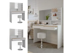 Schminktisch branco 120x41.8x83 emma