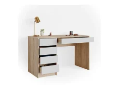 Schminktisch branco/sonoma 120x55x75 sherry