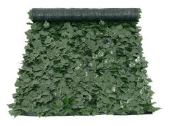 Sebe Artificial SucceBuy Cerca de Folhas de Hera com 99.06 x 248.92 cm de Hera Artificial com Revestimento de Malha