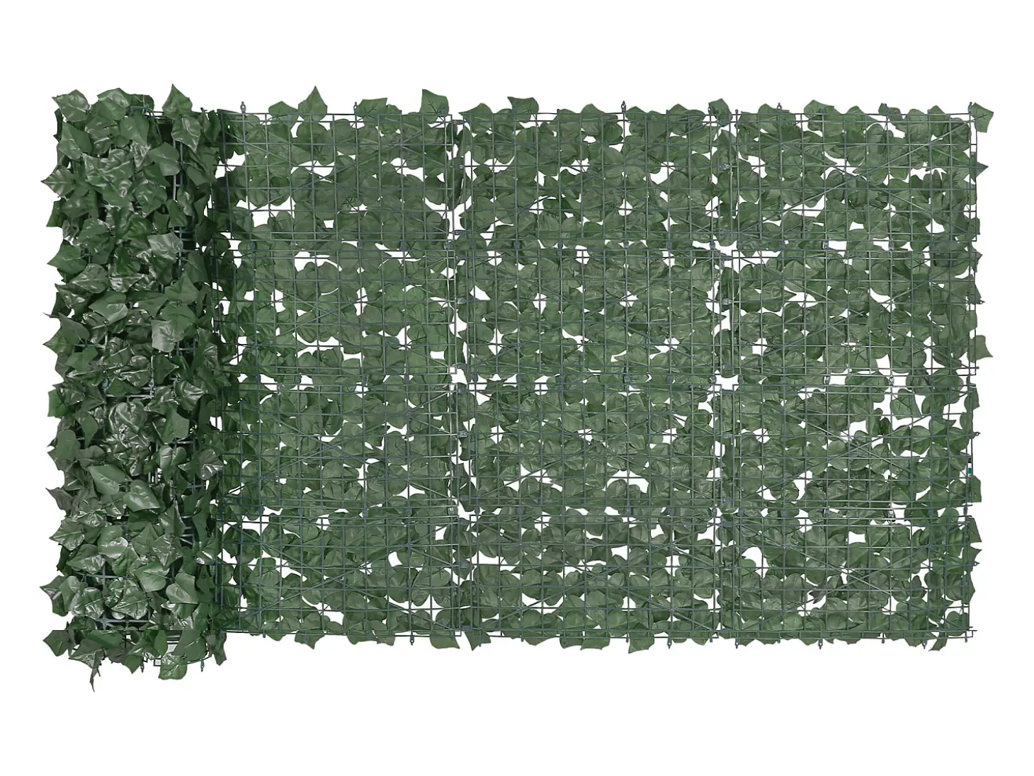 Sebe Artificial SucceBuy Tela de Cerca de Privacidade com Folhas de Hera Artificial de 99.06 x 248.92 cm, para Sebe