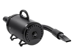 Secador de Pelos para Animais de Estimação SucceBuy 2000 W, Velocidade Ajustável, 4 Bicos, Preto
