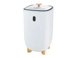 Secador de Toalhas SucceBuy, Balde de Aquecimento de Toalhas 35L, Tela LED, Função de Secagem, Minuterio, Branco