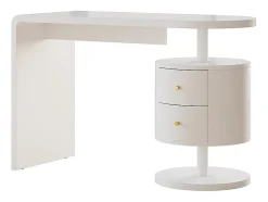 Secretária branco alto brilho 120x50x76 lara