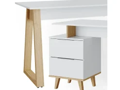Secretária branco 138x60x77 nautica