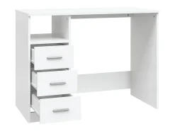 Secretária c/ gavetas 102x50x76 cm derivados de madeira branco