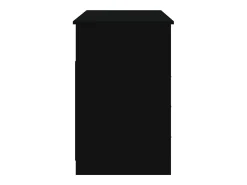 Secretária c/ gavetas 102x50x76 cm derivados de madeira preto