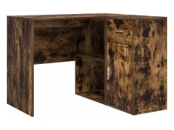 Secretária de canto Carvalho Defumado 102 x 88 x 75 cm