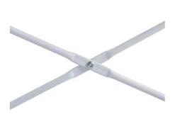 Secretária de computador derivados de madeira branco/carvalho