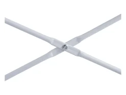 Secretária de computador derivados de madeira branco/carvalho