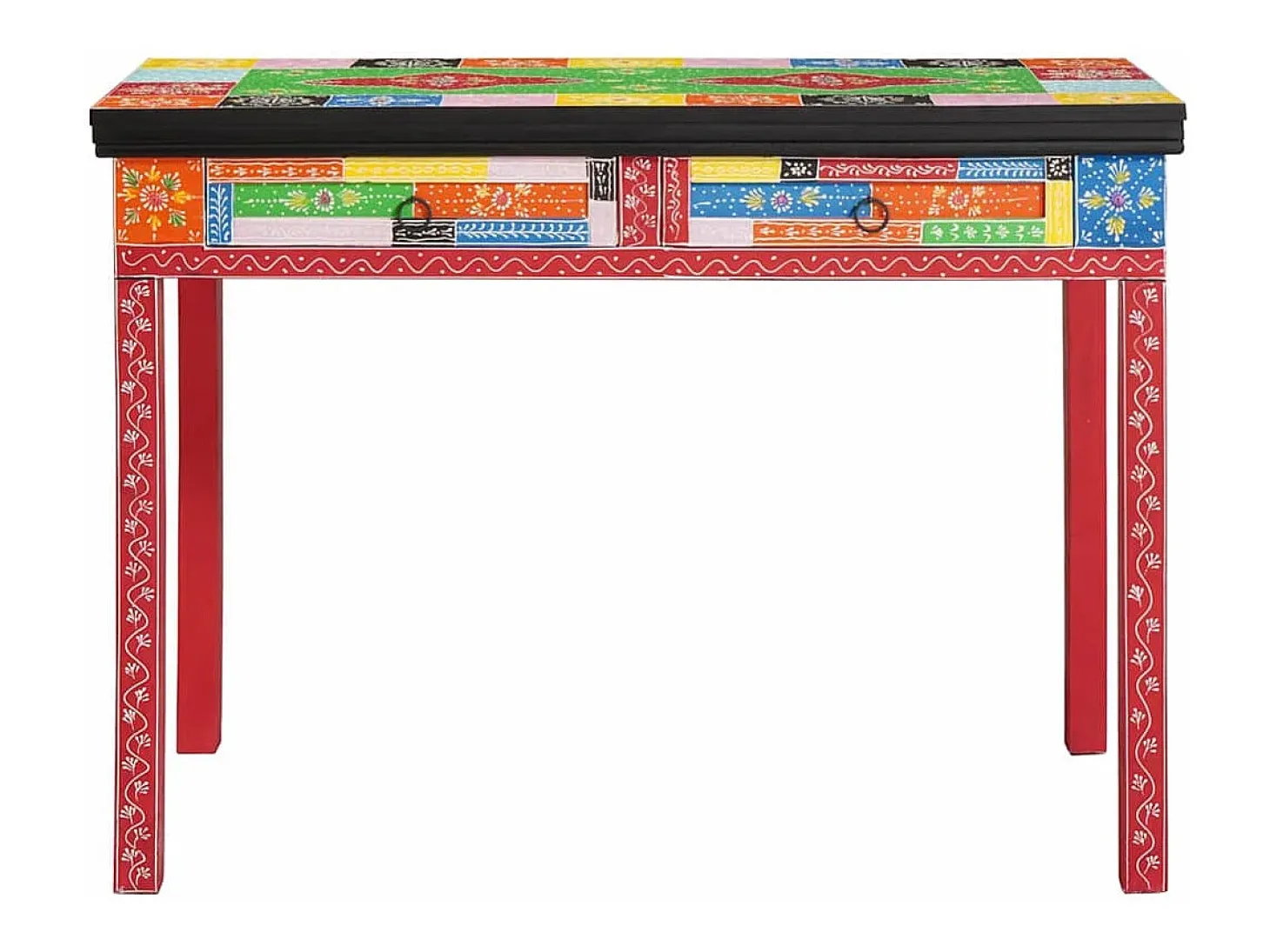 Secretária de escrita com gaveta Multicolor 100 x 50 x 77 cm