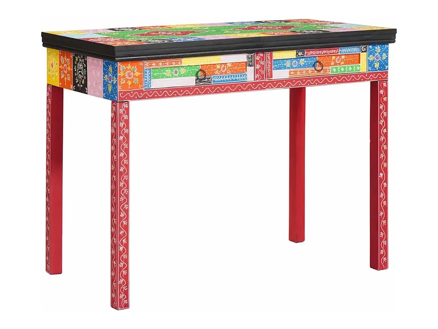 Secretária de escrita com gaveta Multicolor 100 x 50 x 77 cm