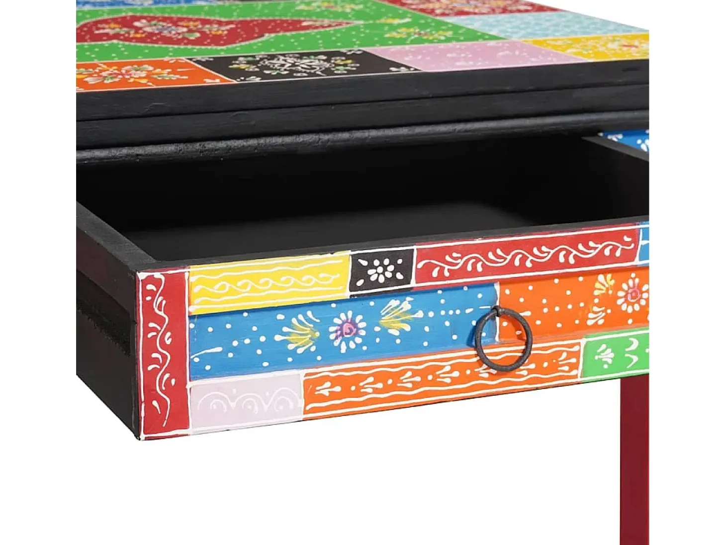 Secretária de escrita com gaveta Multicolor 100 x 50 x 77 cm