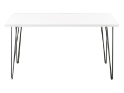 Secretária VOSS 138 x 68 cm para escritório, gabinete, estúdio Branco