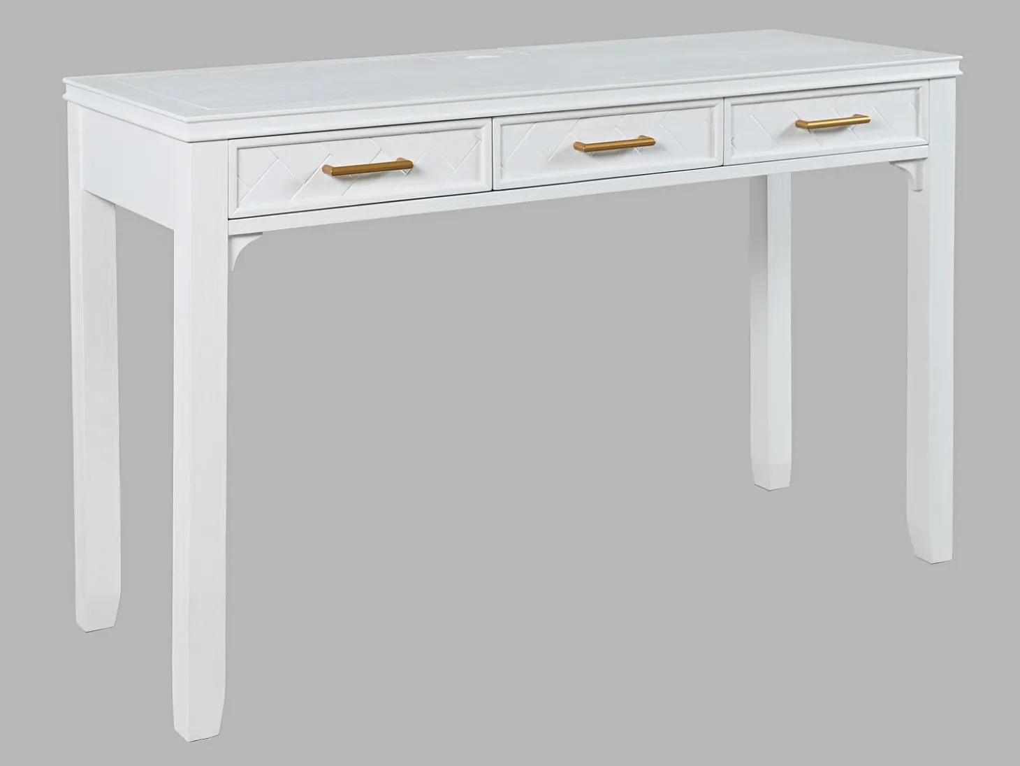 Secretária 122x76x46 cm branca Avola AV2056-48