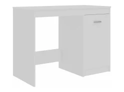 Secretária 140x50x76 cm contraplacado branco