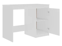 Secretária 140x50x76 cm contraplacado branco