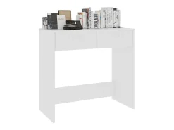 Secretária 80x40x75 cm derivados de madeira branco