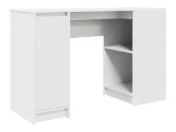 Secretária 120x42x76 cm derivados de madeira branco