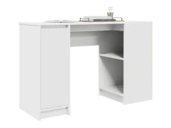 Secretária 120x42x76 cm derivados de madeira branco