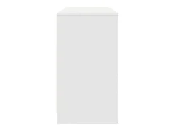 Secretária 120x42x76 cm derivados de madeira branco