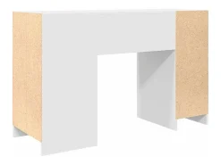 Secretária 120x42x76 cm derivados de madeira branco
