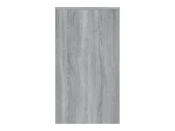 Secretária 90x40x72 cm derivados de madeira cor cinzento sonoma