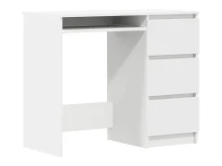 Secretária 90x45x76 cm derivados de madeira branco