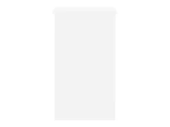 Secretária 90x45x76 cm derivados de madeira branco