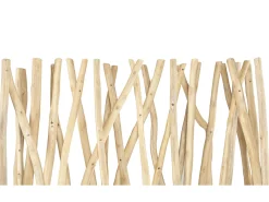 Separador de divisão em madeira de teca - C. 100 x L. 25 x A. 180 cm - Natural - GAYANA