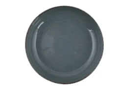 Serviço de louça, rasos, fundos, em porcelana de 18 pelas azul - SANCHA