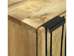 Sideboard Castanho 40 x 33 x 75 cm Madeira de mangueira maciça