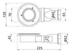 Sifão Rea Wp-02 White