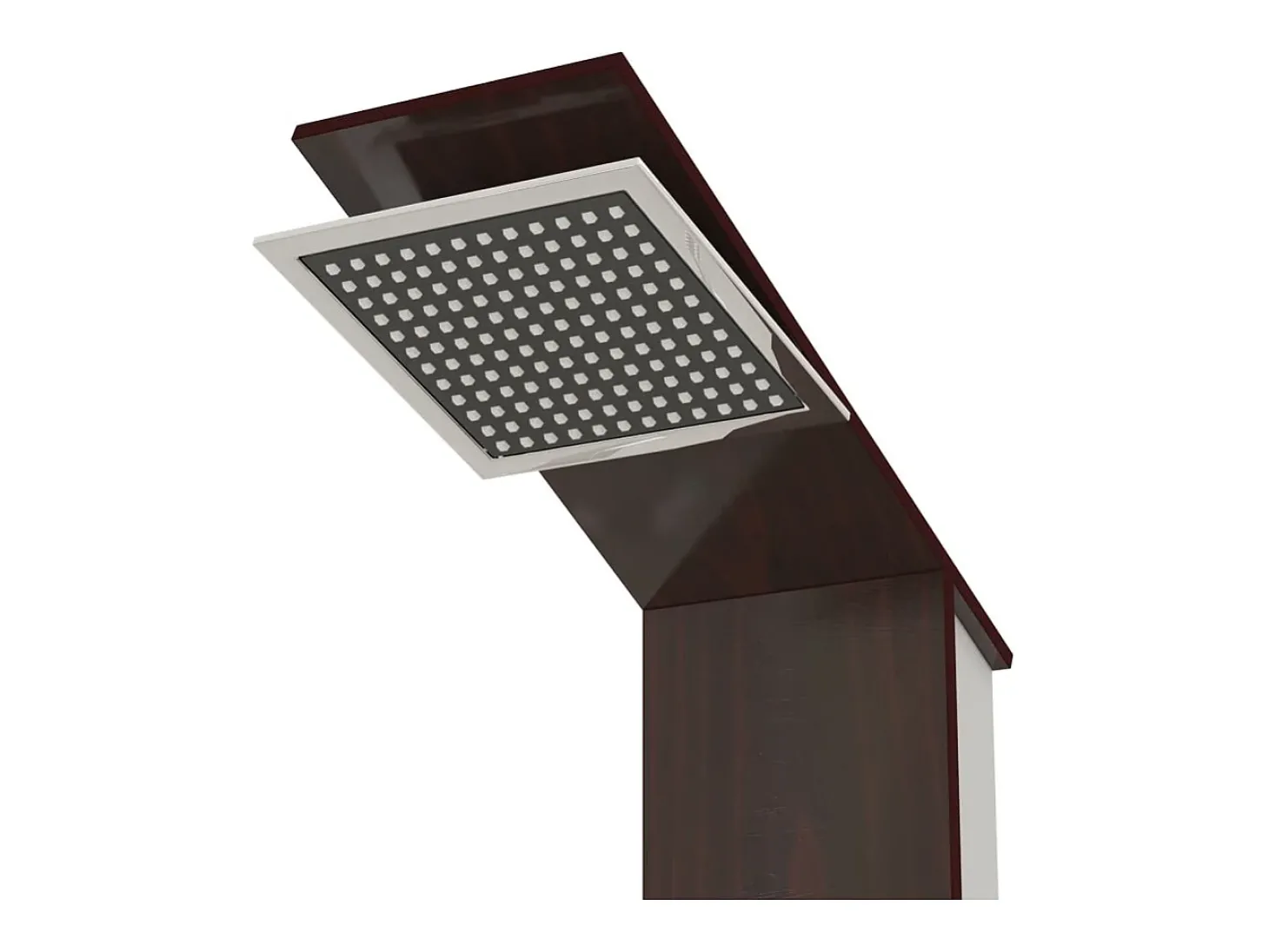 Sistema de painel de chuveiro de vidro marrom para banheiro interno de 127 cm 02_0003122