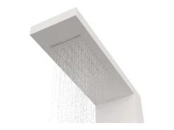 Sistema de painéis de chuveiro em alumínio e plástico para banheiro interno 114 cm branco 02_0003117