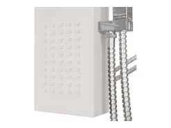 Sistema de painéis de chuveiro em alumínio e plástico para banheiro interno 114 cm branco 02_0003117