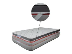 Sobrecolchão Topper Viscoelástico Tamanho 190 x 140 cm Altura 10 cm